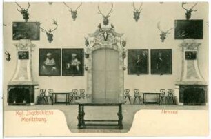 Moritzburg. Jagdschloss. Steinsaal