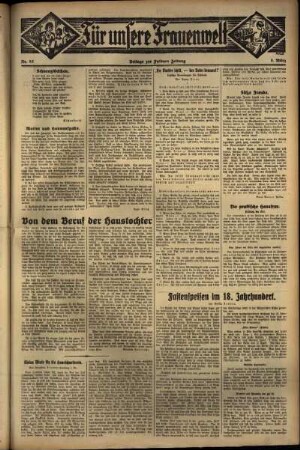 Zweite Ausgabe vom Donnerstag, den 03. März 1932.