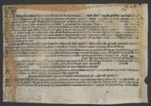 Ablassbrief zum besten des Kampfes gegen die Türken und der Wiederherstellung der Kathedrale von Saintes. 1487