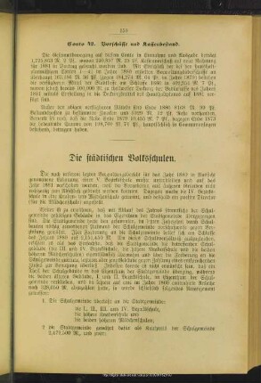 Die städtischen Volksschulen
