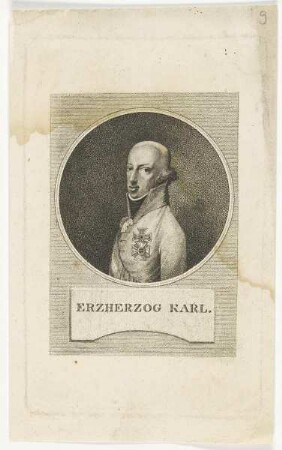 Bildnis des Erzherzog Karl