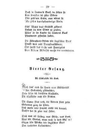 Vierter Gesang