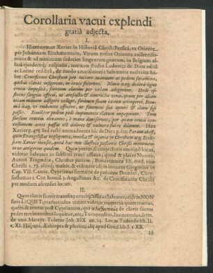 Corollaria vacui explendi gratia adiecta.