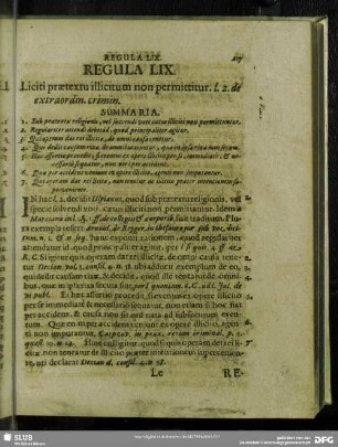 Regula LIX. Liciti praetextu illicitum non permittitur
