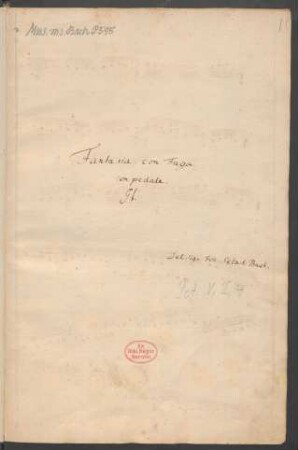 Fantasien und Fugen; org; g-Moll; BWV 542