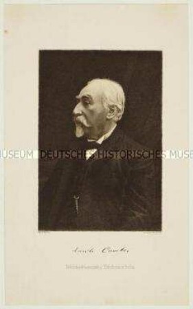 Porträt des französischen Politikers Emile Combes