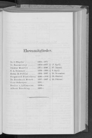 Ehrenmitglieder.