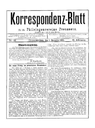 Ein neues Prinzip im preussischen Beamtentum