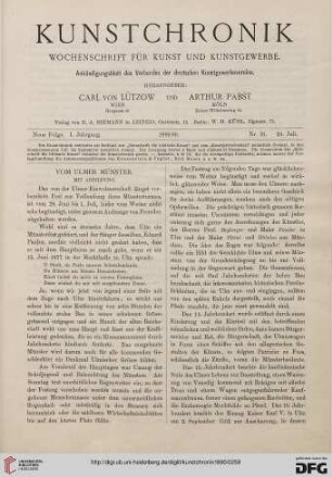 Heft 31 (24. Juli 1890)