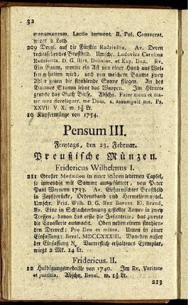 Pensum III.