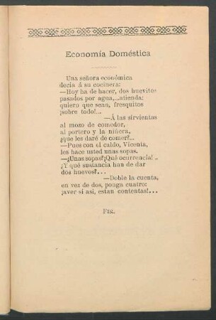 Economía Doméstica