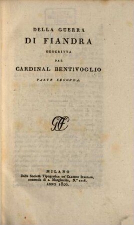 Della guerra di Fiandra, 2