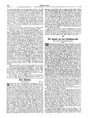 Der Kampf um das Koalitionsrecht : (aus der Vorzeit der Gewerkschaftsbewegung) ; (Schluß)