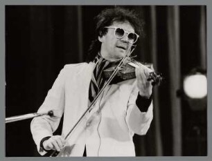 Michal Urbaniak : Portrait des Violinisten Michal Urbaniak bei der Jazzbühne Berlin