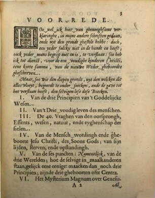 Een kort een-voudiger Bericht van de nieuwe Wedergeboorte