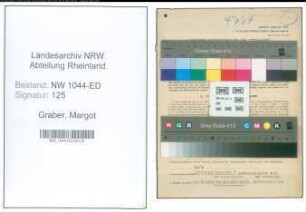 Entnazifizierung Margot Graber , geb. 18.11.1892 (Volksschullehrerin)