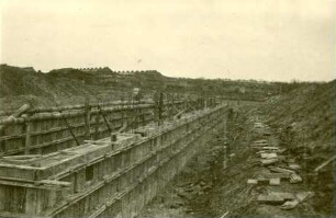 Betonschalplatten-Bauweise Mainzer Landstraße, 1947-1948