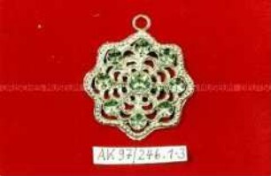 Christbaumschmuck - Filigran-Blume (3)