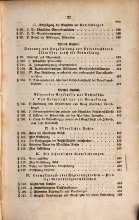 Grundsätze des Verwaltungs-Rechts : mit bes. Rücksicht auf gemeinsames deutsches Recht, sowie auf neuere Gesetzgebung u. bemerkenswerthe Entscheidungen d. obersten Behörden zunächst d. Königreiche Preußen, Baiern u. Württemberg