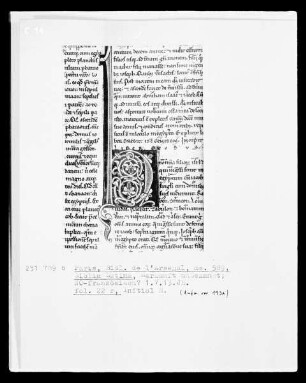 Biblia Latina: Fol. 22 r.: Initiale H