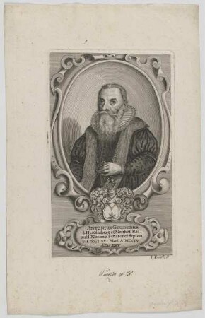 Bildnis des Antonius Geuderus