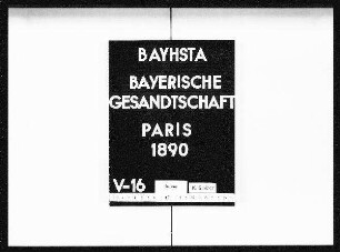 Fallot-Gemeiner bzw. Fallot-Broignard, Regula Virginie von Fallot-Gmeiner bzw. Fallot-Broignard, Jakob Cäsar von, beide aus Paris, beide in München