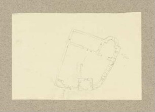 Grundriss von Burg Freienfels