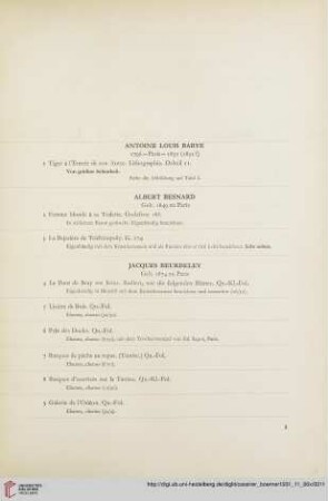 Internationale Graphik des XIX. Jahrhunderts (Nr. 1-460)