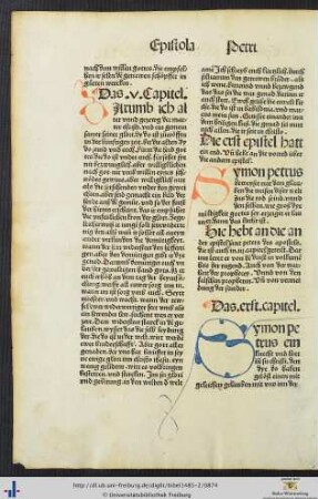 Die ander epistel sant peters des apostels
