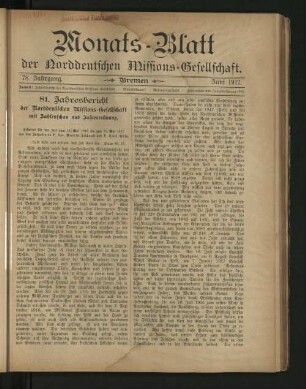 Juni 1917.