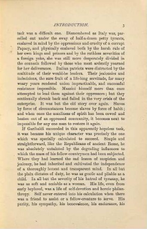 Life of Giuseppe Garibaldi, Italian hero and patriot