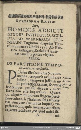 Studiorum Ratio