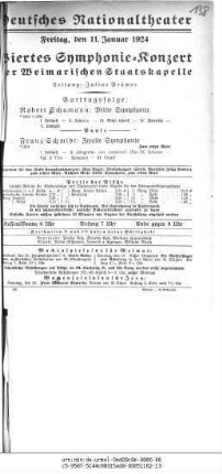 Viertes Symphonie-Konzert