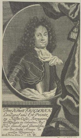 Bildnis des Friederich zu Hessen Cassel