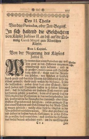 Vierdter Periodus, oder Zeit-Begriff
