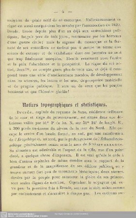 Notices topographiques et statistiques
