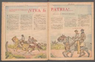 ¡Viva la patria!... : Cuento gaucho por Hernaldo Bertolini