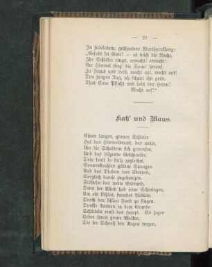 Katz' und Maus