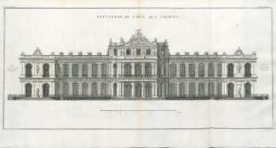 Élévation Du Côté Des Jardins.