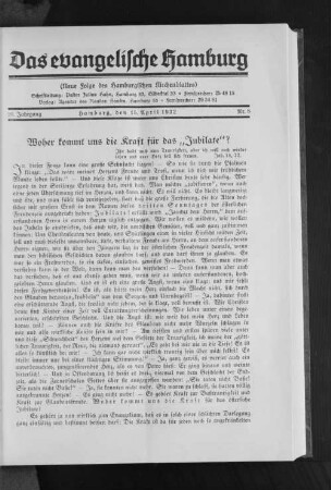 Woher kommt uns die Kraft für das "Jubilate"?