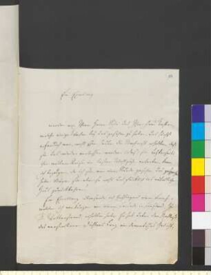 Brief von Seebeck, Thomas Johann an Goethe, Johann Wolfgang von