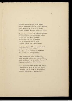 Manche freilich müssen unten sterben