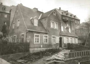 Annaberg-Buchholz, Hersestraße 8. Wohnhaus (um 1810). Straßenansicht