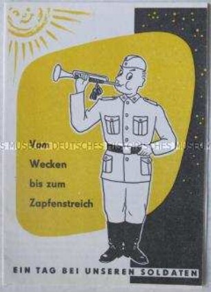 Reich illustrierte Propagandaschrift für eine Berufslaufbahn in der NVA