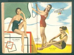 Cyd Charisse, Kathleen Crowley, Julia Adams - [Ilustración] : Pebetas de PBT