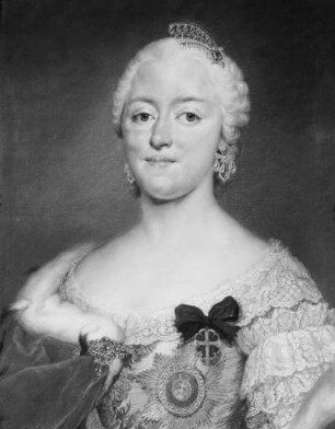 Bildnis der Kurfürstin Maria Antonia von Sachsen