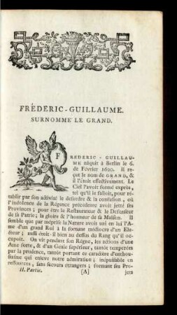 Mémoires Pour Servir A L'Histoire De Brandebourg. Seconde Partie.