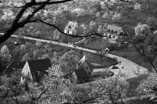 Freiburg i. Br.: Blick von der Eichhalde auf die Sonnhalde
