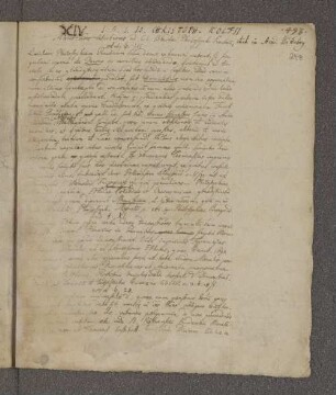 [Johann Christoph Wolf: Vorlesungen in Wittenberg] [Annotationes selectiores zu Johann Franz Buddeus "Philosophia practica"]