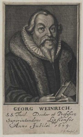 Bildnis des Georg Weinrich